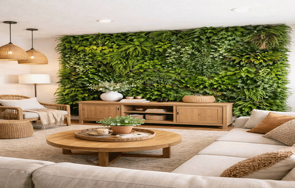 اجرای گرین وال در منزل