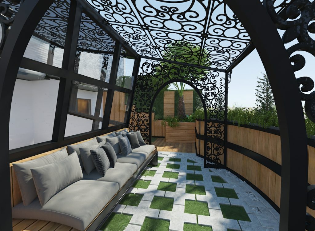 روفگاردن زعفرانیه